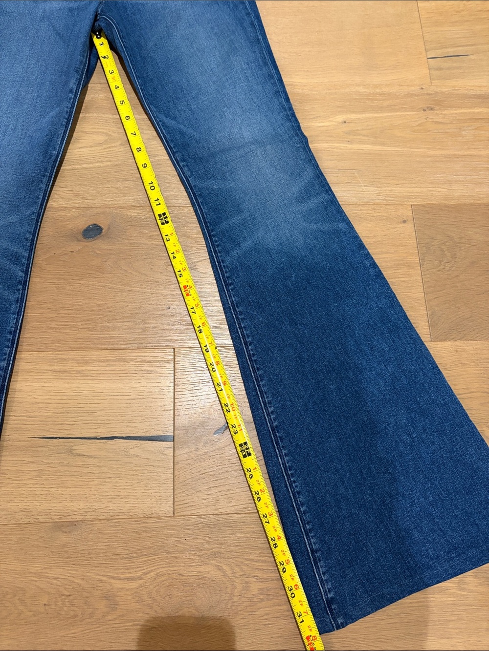 Hudson Holly High-Rise Dark Blue Flare Jeans- NWOT - Picture 8 of 8
